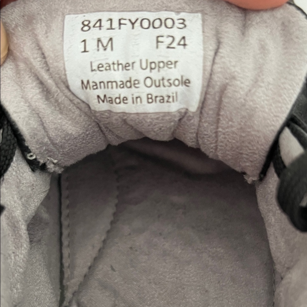 Flag Ltd Stylish Black and White Kids Sneakers - Picture 2 of 12